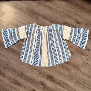 Muche Et Muchette Peasant Top Blouse New